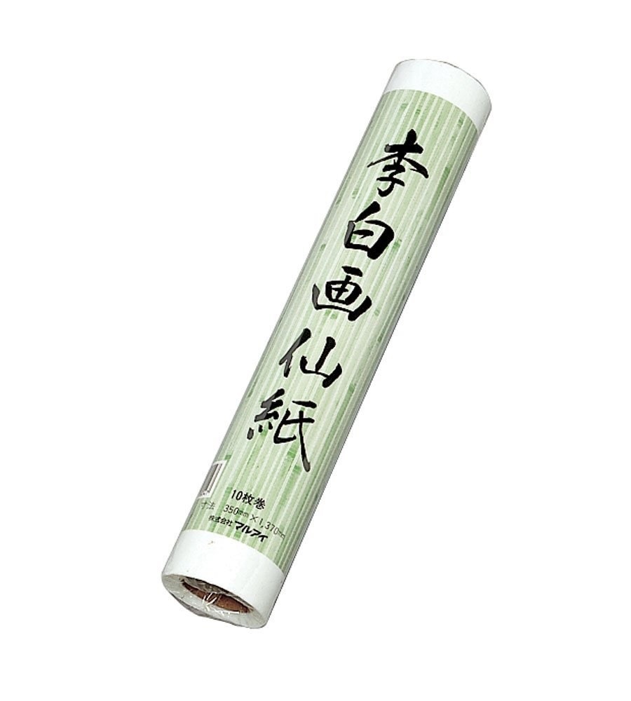 （まとめ買い）李白巻画仙紙 カセ-4マキ [x25]