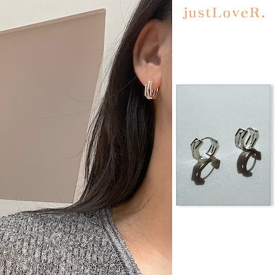 BTS シュガ 着用 justLoveR Time Earrings ピアス | flexisprint.my