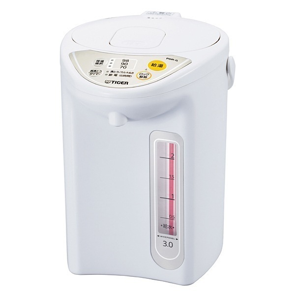 PDR-G300-WU アーバンホワイト [マイコン電動ポット 3.0L]