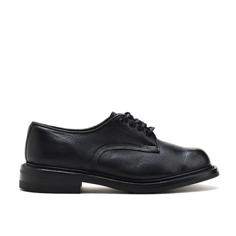 トリッカーズ リンダ カントリー レディース ドレスシューズ プレーントゥ ブラック 黒 TRICKER S LINDA PLAIN DERBY SHOE[l5655-bk-d]