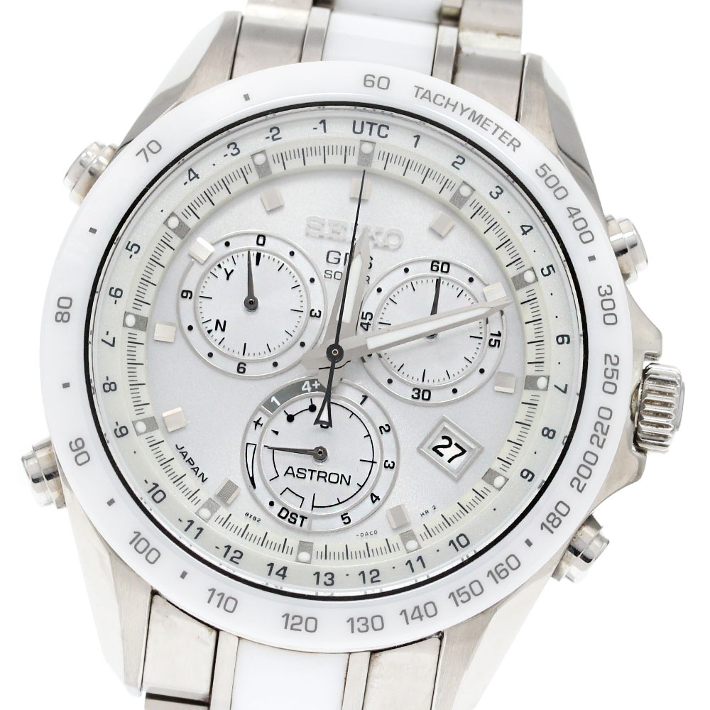 セイコー SEIKO SBXB027/8X82-0AG0-1 アストロン デイト ソーラー電波 メンズ 保証書付き_847940【中古】