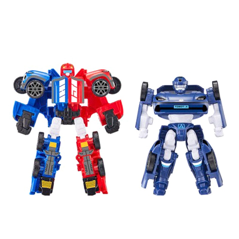 ミニトボット A+ツインパンチ 合本セット（アイオニック6・キャスパー） 自動車 ロボット 変身 スモールサイズ 4歳以上 韓国アニメ 正式ライセンス 4,906円