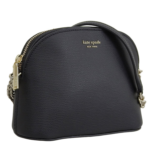 [訳ありアウトレット] ケイトスペードニューヨーク ショルダーバッグ レディース kate spade new york sylvia small dome crossbody ブラック アウトレット