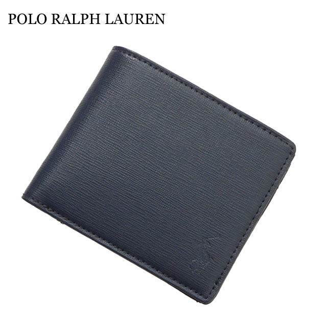 ポロ ラルフローレン POLO RALPH LAUREN P-1041ORIN LEATHER WALLET レザー ウォレット 財布 NAVY 272-000189-017