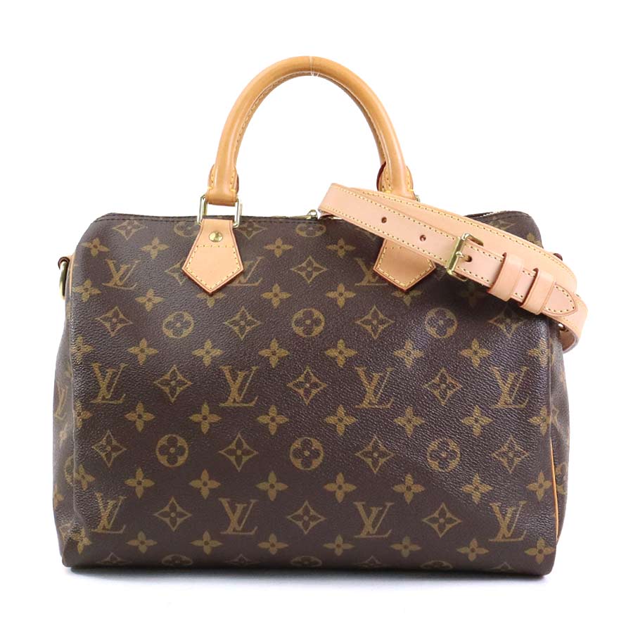 ルイ ヴィトン LOUIS VUITTON ハンドバッグ ショルダーバッグ モノグラム スピーディバンドリエール30 モノグラムキャンバス ブラウン ゴールド レディース M41112 e60298g