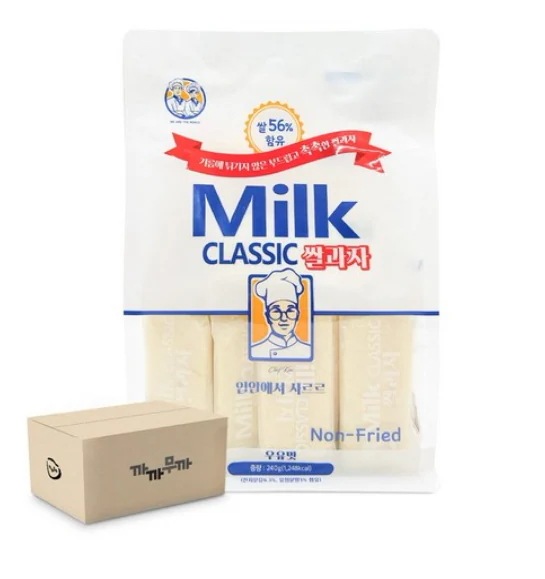 ミルククラシック米菓子ミルク味240g16個