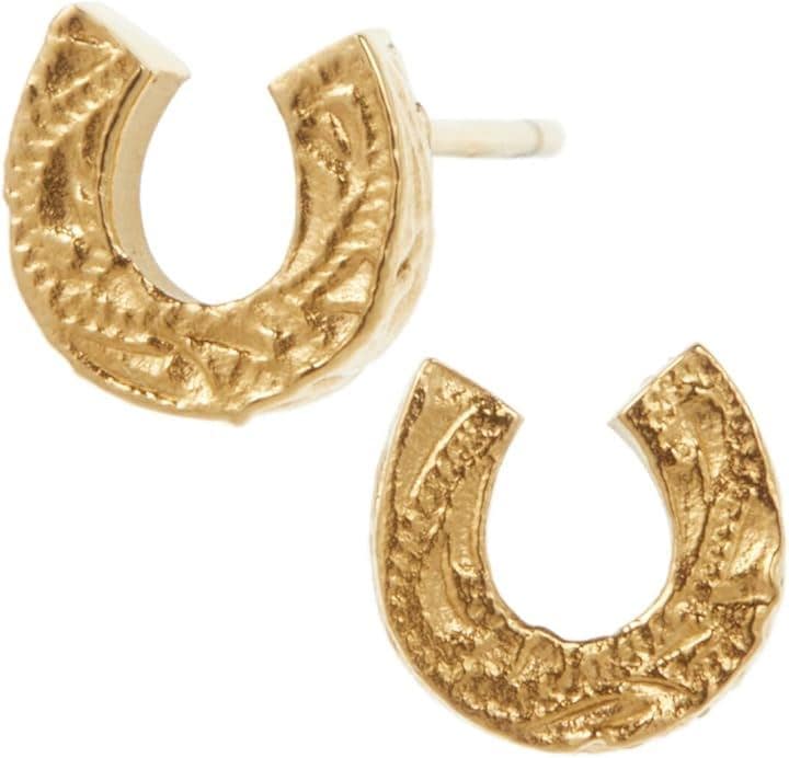 Piena ピエナサージカルステンレス316L ハワイアンジュエリー 馬蹄 ホースシュー スクロール ピアス レディース(ゴールド) 6,380円