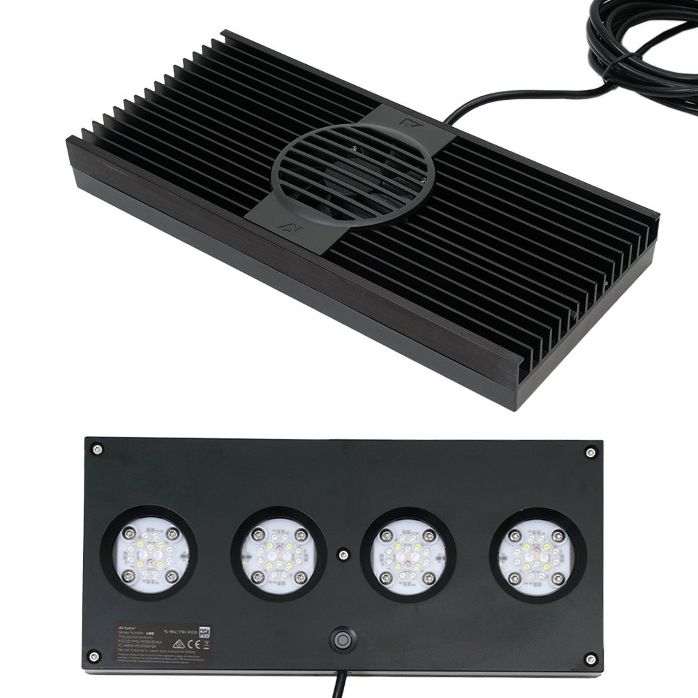 ＡＩ　Ｈｙｄｒａ６４ＨＤ（ハイドラ６４ＨＤ）　ブラック　サンゴ　水槽　ライト　照明　ＣＲＣ10―35―70―10―00