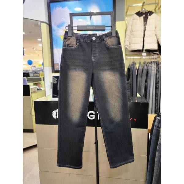 セーブゾーン06 ジュニア ミンク 起毛 コンポドゥフィット デニム パンツ 14540-055-807-10 (S43702997)