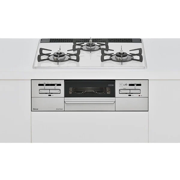 ビルトインガスコンロ プロパンガス用 3口 左右強火力タイプ 幅60cm RS31W35P48DGVW-LP マイトーン