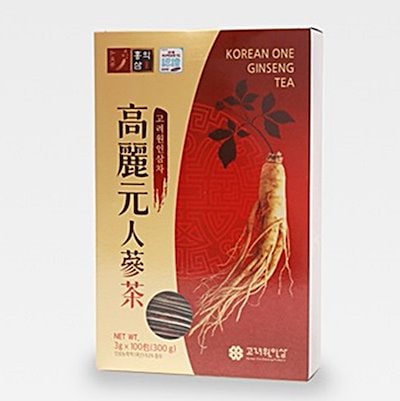 健康食品 高麗元 高麗人参茶 ティーバッグ 3g 100個 ...のサムネイル