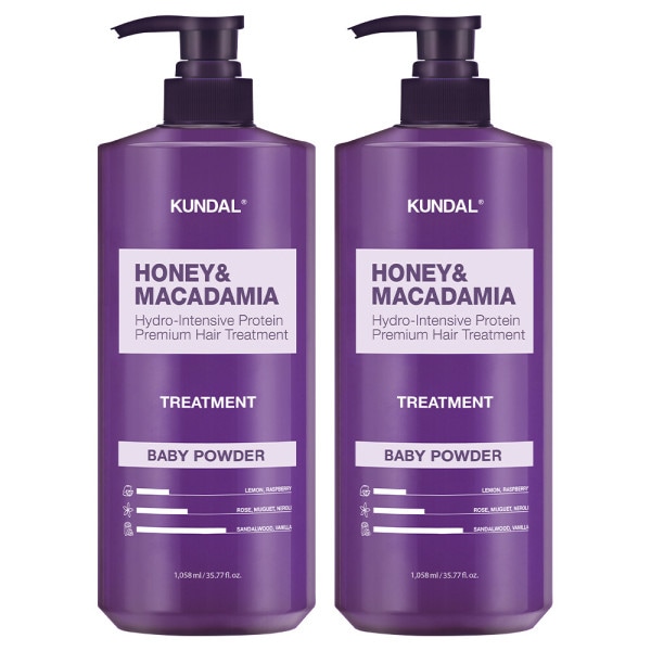 ハニーアンドマカデミアトリートメント ベビーパウダーの香り