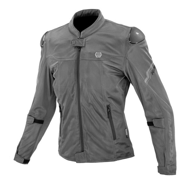 バイク用 春夏 エニグマライト メッシュジャケット オリーブ/Lサイズ JK-175/OLIVE/L