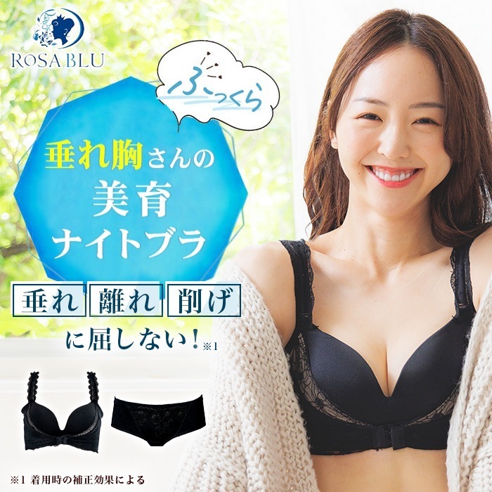 ポスト投函 ナイトブラ ヒップアップショーツ 上下セット [全5色] 4サイズ ノンワイヤー 昼夜兼用 カップ一体型 脇高 美胸 育乳 谷間 レディース