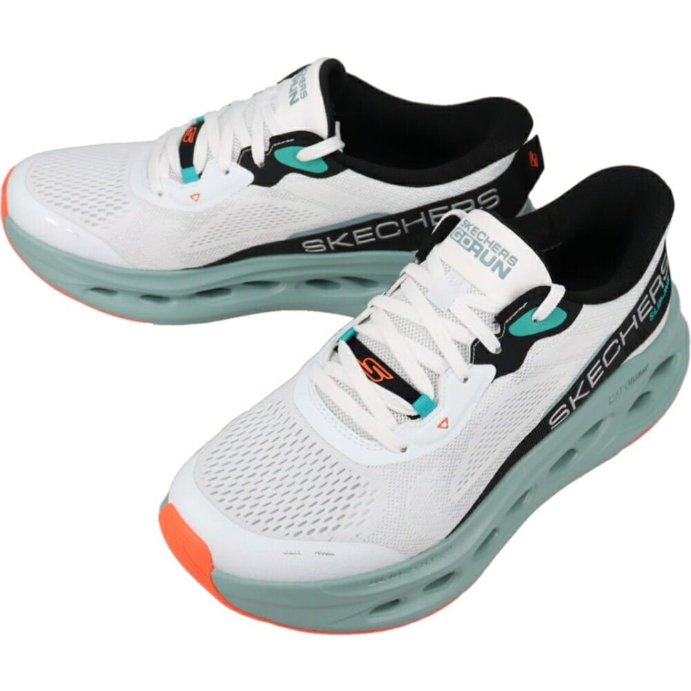 正規品 スリップインズ マックス クッショニング グライドステップ アドバート ホワイト/マルチ 220421 WMLT