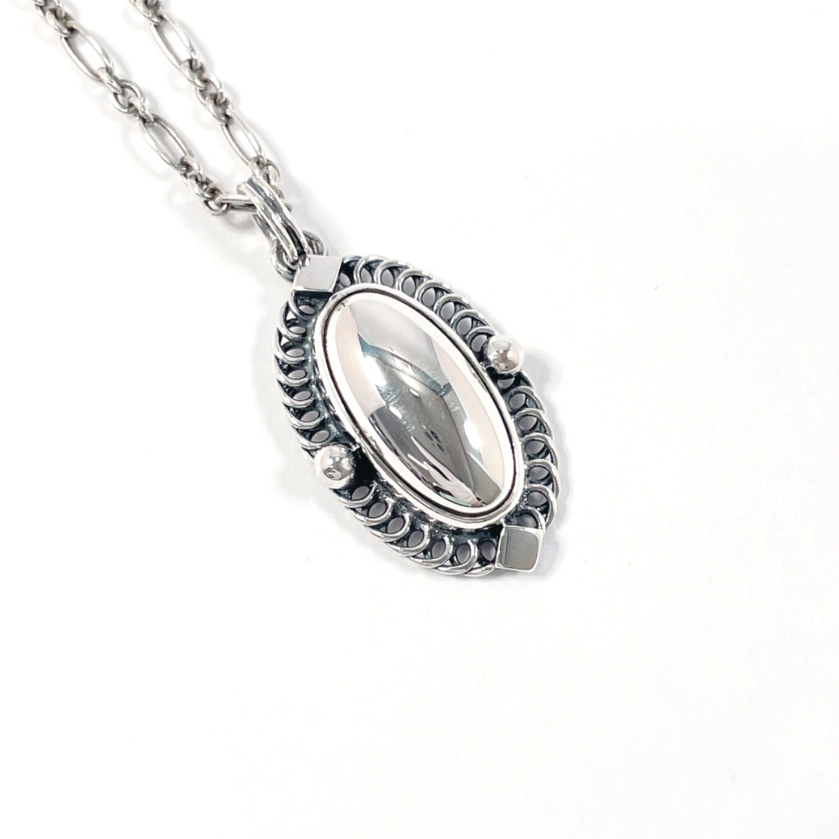 Georg Jensen ヘリテージ コレクション イヤーペンダント 2004 ネックレス シルバー シルバー925 ユニセックス