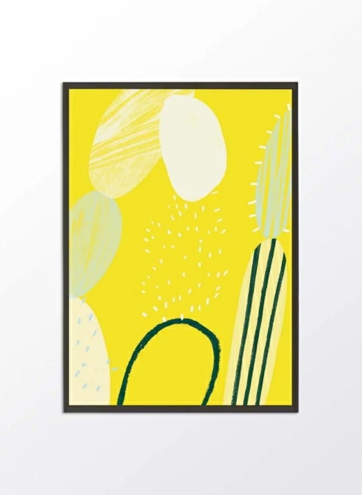 PROJECT NORD PLAYFUL CACTUS POSTER A3