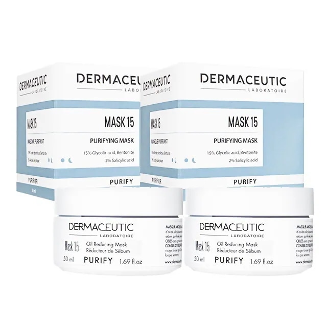 ダーマシューティック 2本セット マスク15 50ml 海外発送 日時指定不可 ヤマト国際便発送