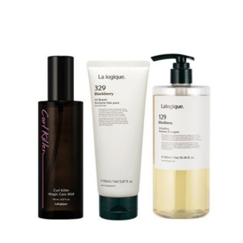 【正規品】[3個1セット] リペア パフューム ヘアパック 150ml+スケーリング パフューム シャンプー 500ml +パフュームヘアストレートミスト150ml/くせ毛改善／香り/うるおい