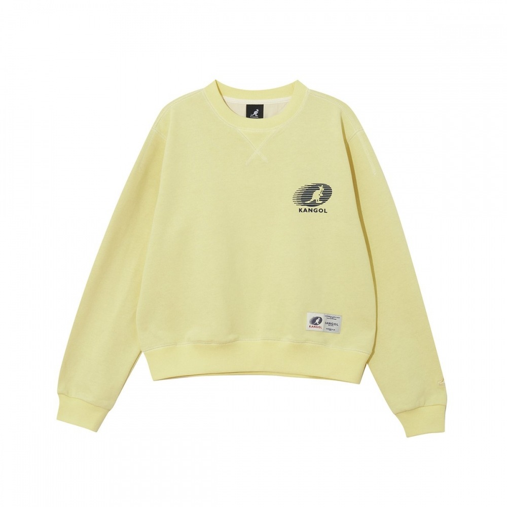 ラッシュ ウィメンズ ロゴ スウェット レモン KREWRT17770