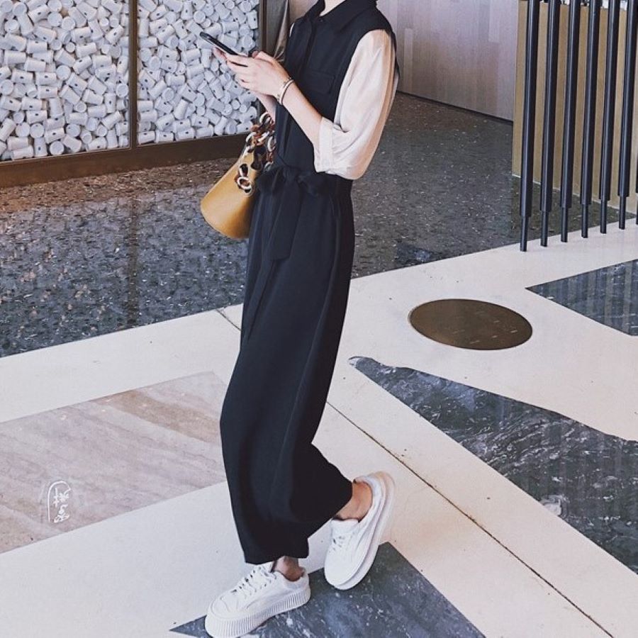 カジュアルスーツ レディース サロペット 春秋 オールインワン 10代 20代 30代 40代 サマー