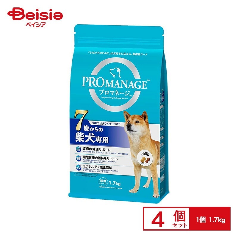マースジャパン プロ―マネージ柴犬専用7歳1.7kg ×4個