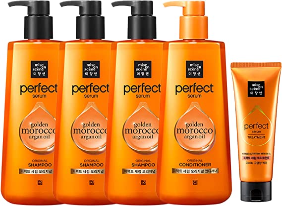 韓国コスメ [アモーレパシフィック]パーフェクトリペアシャンプー680ml x 3EA+リンス680ml] X 1EA + パーフェクトリペアトリートメント 180ml X 1EA 7,106円