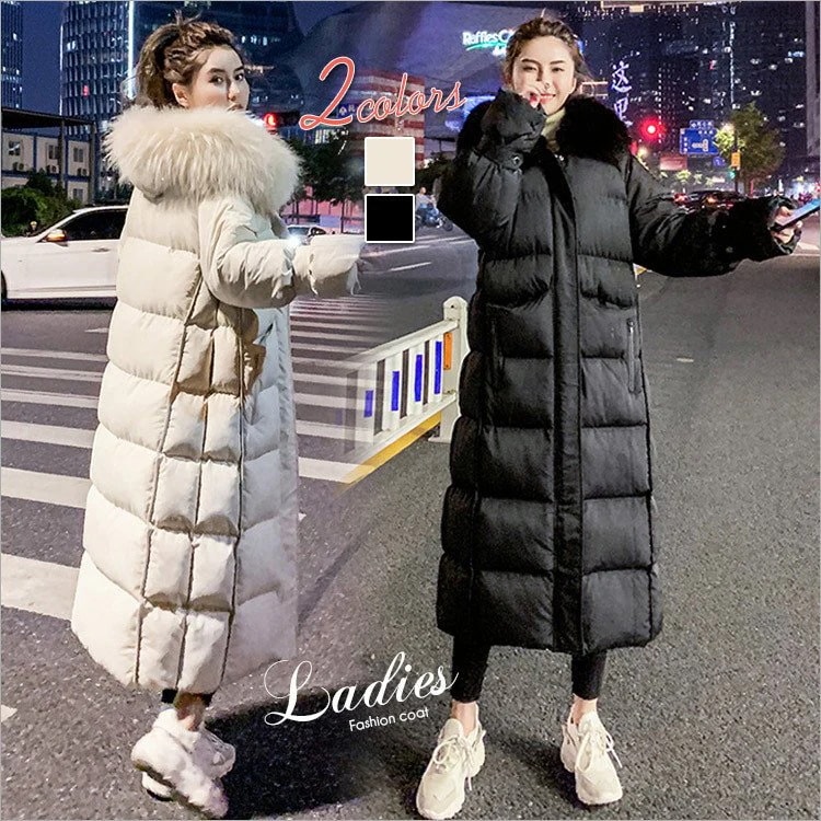 中綿コート 中綿ジャケット ロング レディース 冬 ー レディース服 防寒アウター フード付き コート レディース おしゃれ カジュアル 厚手 保温 防寒 防風 ジャケット
