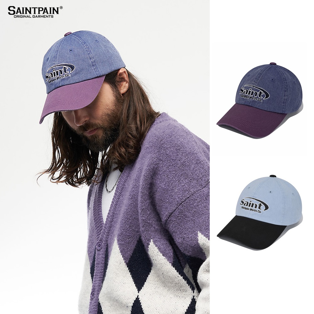 SP SAINT LOGO BALL CAP-2 Color