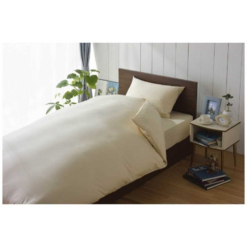 生毛工房　【フラットシーツ】スーピマ ベッド用(綿100%/180×275cm/ベージュ)