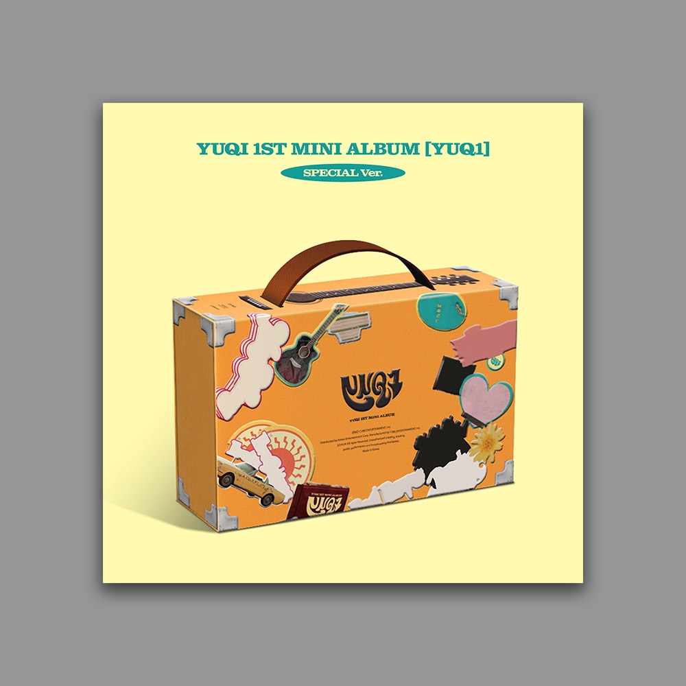 ウギアルバムミニ1集YUQ1 SPECIAL限定盤(ブックレット+リリックブック+CD+フォトカードほか)