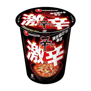 Nongshim 農心 公式 辛ラーメン激辛カップ 12個 セット 辛ラーメン 韓国ラーメン 韓国カップラーメン 韓国カップ麺