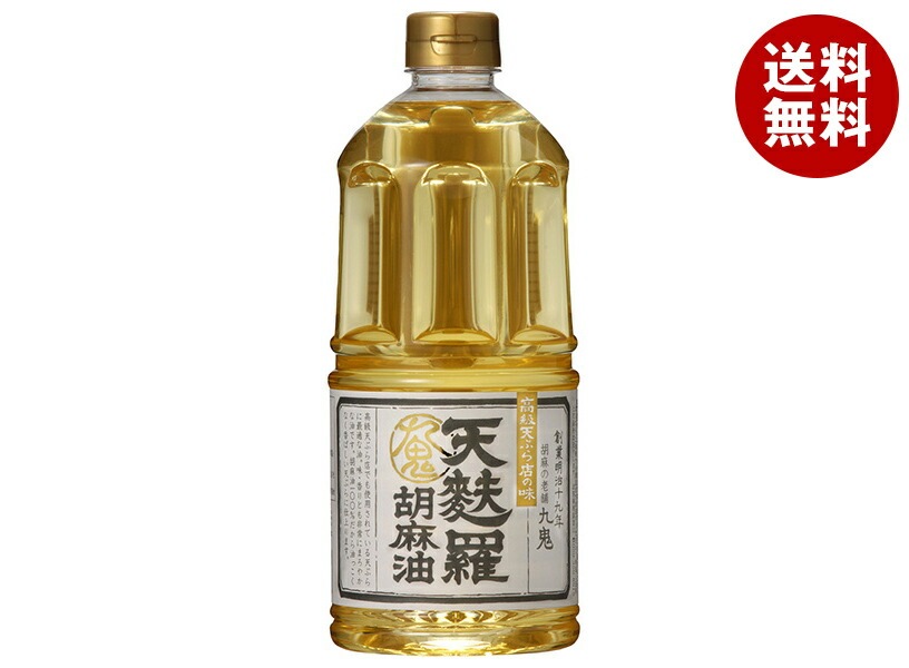 九鬼産業 天麩羅 胡麻油 910gPET＊6本入＊(2ケース)