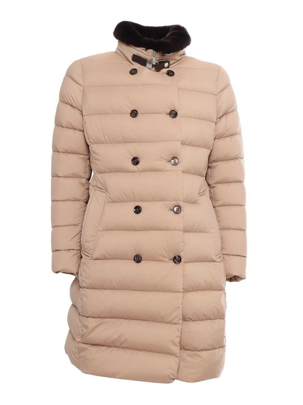 MODGI100237TEPA028.U0198 TAN ブラウン 秋冬2024 ジャケット レディース ia