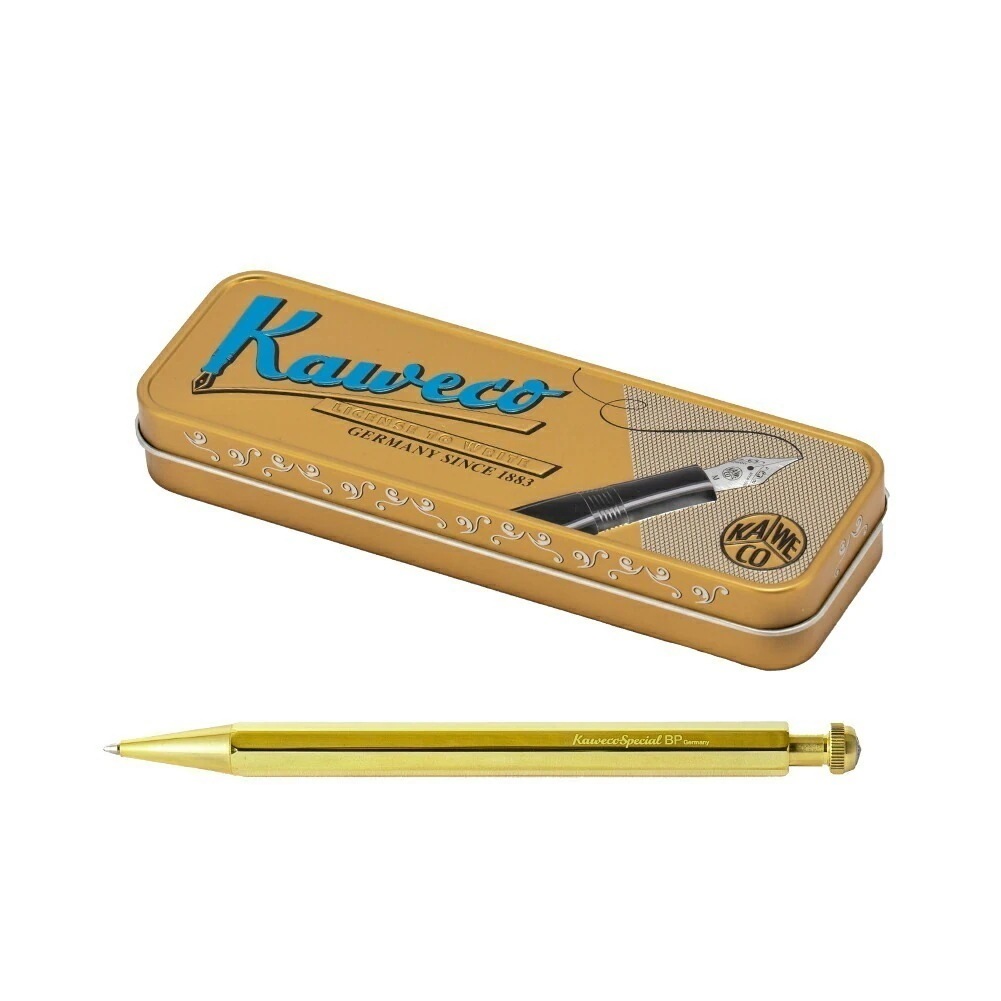ボールペン ペン 筆記用具 スペシャルボールペン 1.0mm SPECIAL Ballpen Brass 10001395 ブラス ゴールド 文房具 筆記具 青色 インク 真鍮 文具 おしゃれ かわい