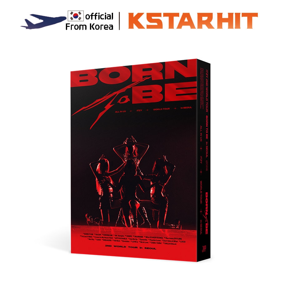 (+STORE 特典/ DVD) ITZY - 2ND WORLD TOUR [BORN TO BE] in SEOUL