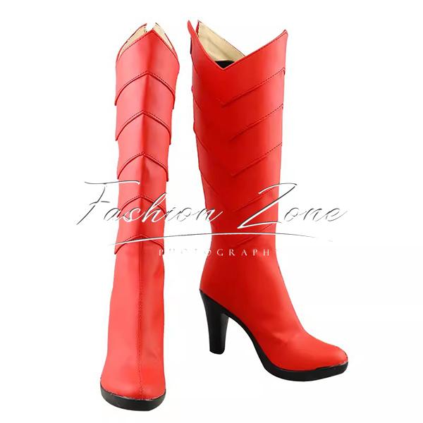 転生したらスライムだった件 風 ミリムナーヴア Milim Nava コスプレ靴 男女兼用 シューズ 道具小物 ブーツ cosplay ハロウィン仮装 変装