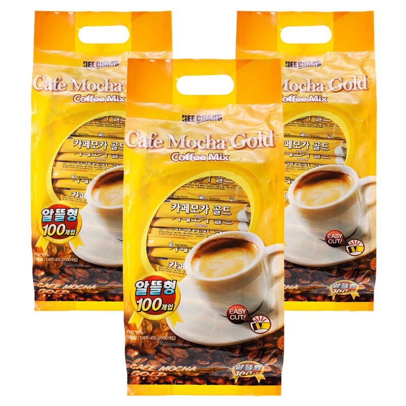 ヒチャン カフェモカ ゴールドコーヒーミックス 12g 300個韓国茶