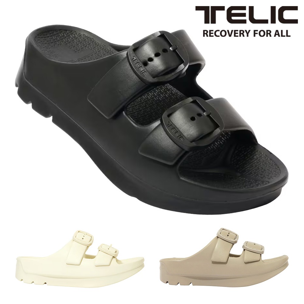 TELIC サンダル メンズ レディース ダブルバックル2 テリック 2026春夏 W BUCKLE2 コンフォート 厚底