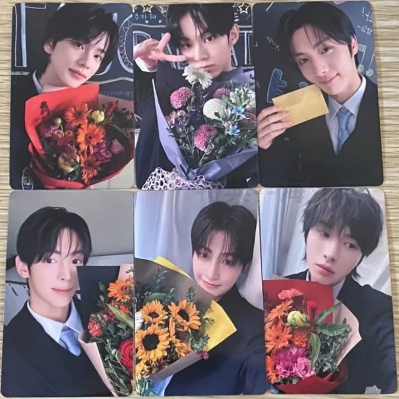 TWS 一直娯 yzy yizhiyu 中華 クリスマス 特典トレカ 6枚セット