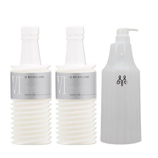 アデューラ アイレ 06 ヘアマスクトリートメントモイスチャー 700g 2個 +空容器