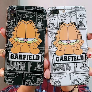 Qoo10 Garfield韓国ガーフィールドカップルかわいい携帯ケースiphone11ケースiphone Xs Max Xrケースiphonexケースiphone7ケースiphoneケースiphone8ケース6