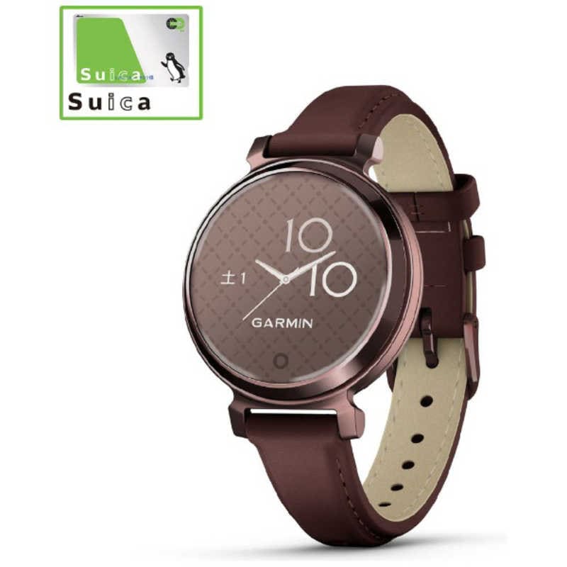 GARMIN　Lily 2 Classic(リリー2 クラシック)スマートウォッチ (Suica対応) Mulberry Leather / Dark Bronze　010-02839-51
