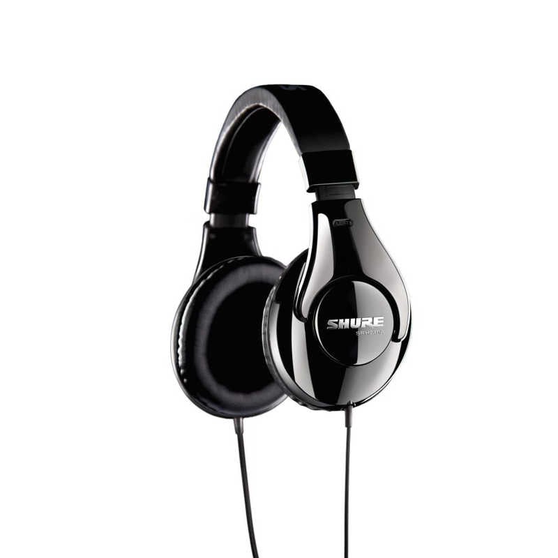 SHURE　ヘッドホン [φ3.5mm ミニプラグ]　SRH240A-BK-A
