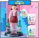 イカゲーム　チャミスル　ヨンヒ　ルーレット　　Netflix Qoo10] 眞露 【限定版】チャミスル × Netflix