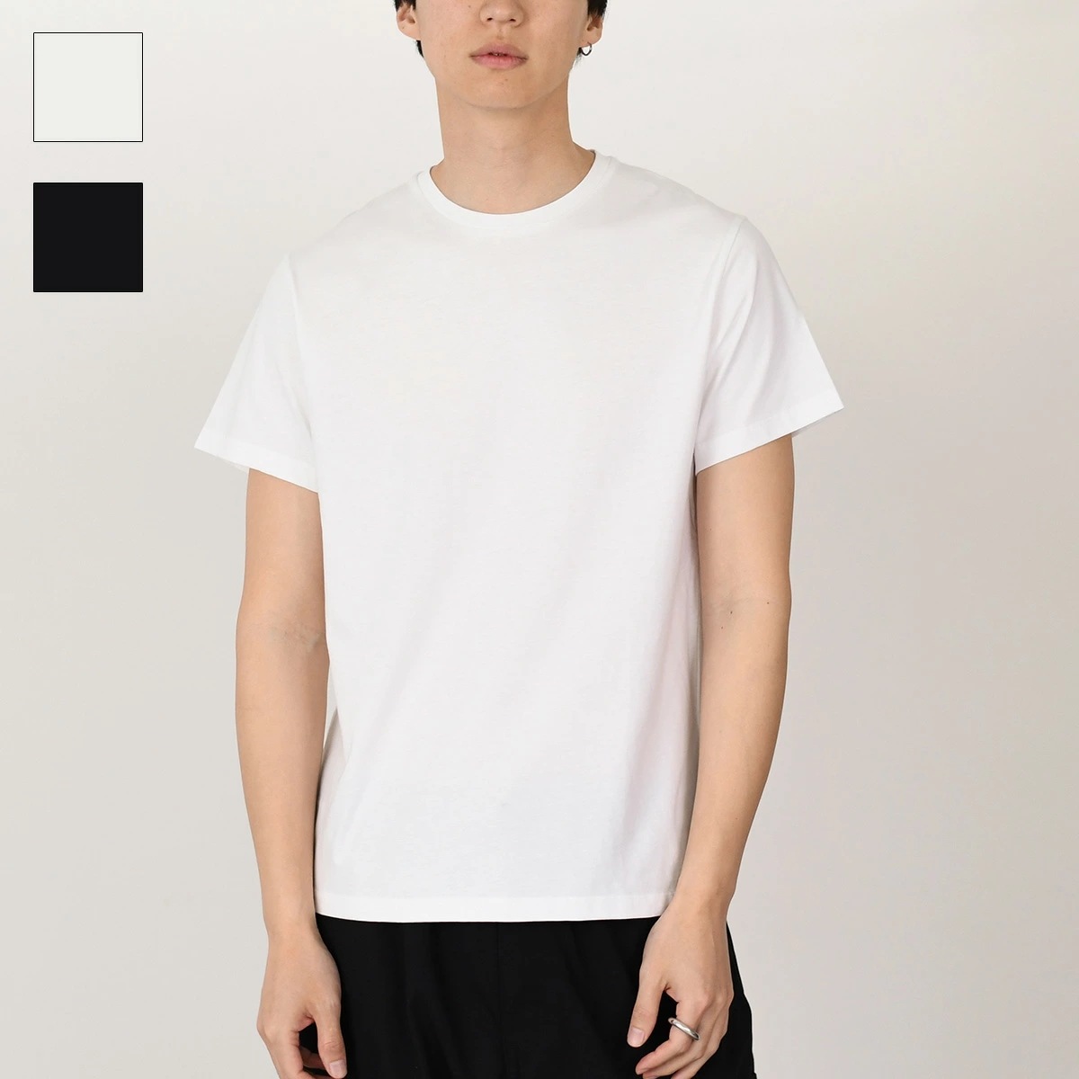 Tシャツ トップス カットソー クルーネックTシャツ J21GC0002 J45084 メンズ ブラック ホワイト