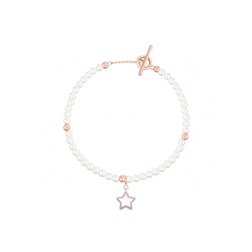 ジェスティナマリエルパールビーズブレスレット+ペンダントセット (SET-J0-0913)