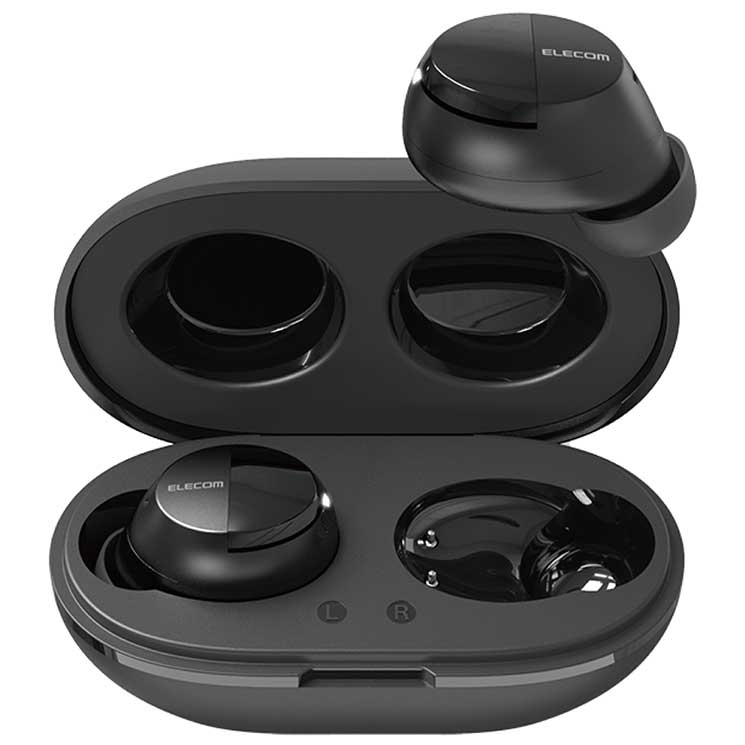 ワイヤレスイヤホン Bluetooth 無線 AAC対応 Type‐C充電 カナル型 自動ペアリング ブラック