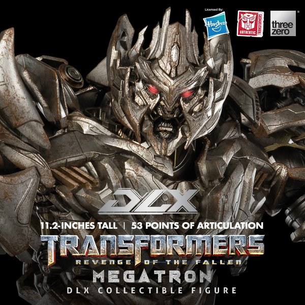 Threezero Transformers：Revenge of the FallenDLX Megatron 28.5cm アクションフィギュア 3Z02820W0