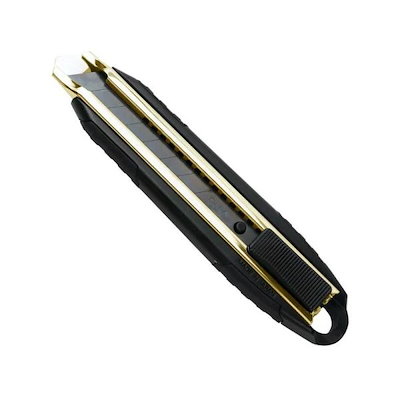 他サイト： フジ矢 FK02A-BG メタルカッターナイフ 黒金 FK02ABGの商品画像